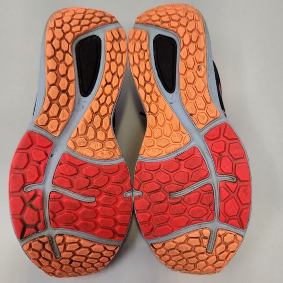 New Balance Fresh Foam 680 v7 Running Shoes Sneakers Women Size 8 Black Orange - Picture 8 of 8